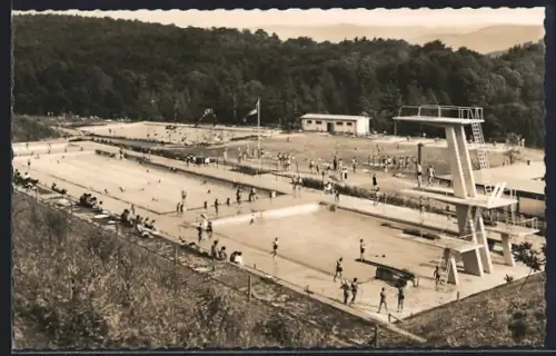 AK Baden-Baden, Städt. Hardbergbad