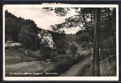 AK Rengsdorf, Hotel-Cafe Obere Mühle