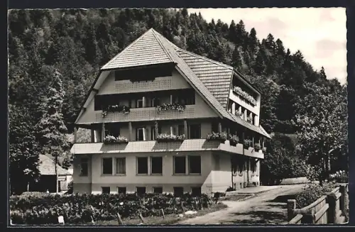 AK Todtmoos-Au /Schwarzwald, Service Social des F.F.A., Maison Familiale