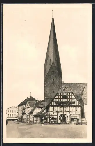 AK Eutin i. Holst., Markt und Kirche
