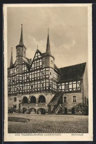 AK Duderstadt, Das Rathaus