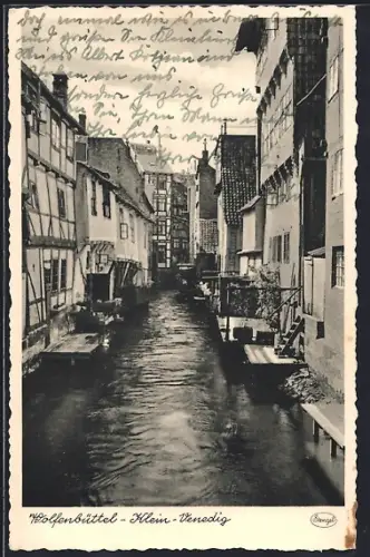 AK Wolfenbüttel, Klein-Venedig, Ortspartie