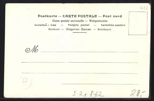 AK Collection JOB, Calendrier 1906, Dunkelhaarige Frau mit Zigarette, Jugendstil