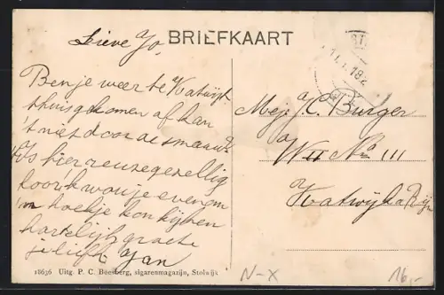 AK Stolwijk, Dorpsgezicht met Raadhuis