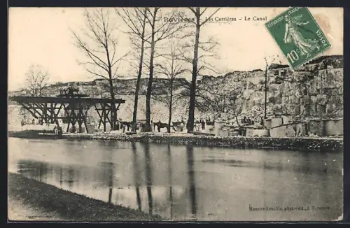 AK Ravières, Les Carrières, Le Canal