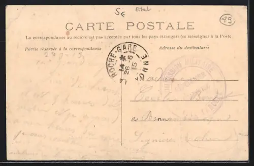 AK Laroche-Migennes, La Mairie