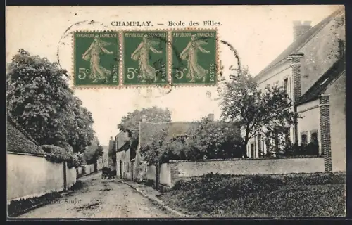 AK Champlay, École des Filles
