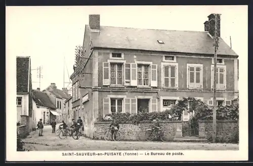 AK Saint-Sauveur-en-Puisaye /Yonne, Le Bureau de poste