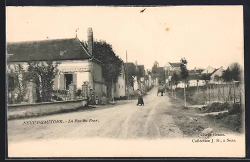 AK Neuvy-Sautour, La Rue du Four