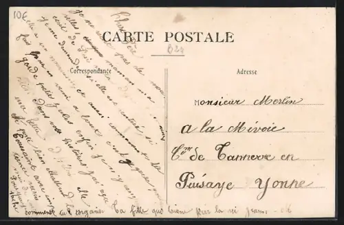 AK Villiers-Saint-Benoît, Rue de Paris