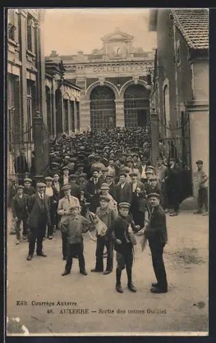 AK Auxerre, Sortie des usines Guillet