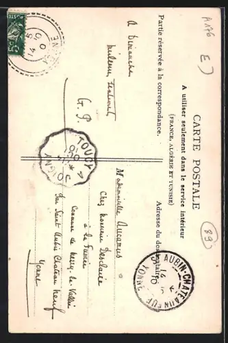 AK Égleny, Rue de la Boucherie