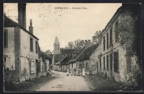 AK Sépeaux, Grande Rue