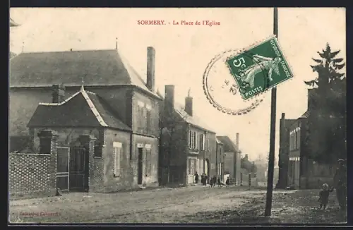 AK Sormery, La Place de l`Église