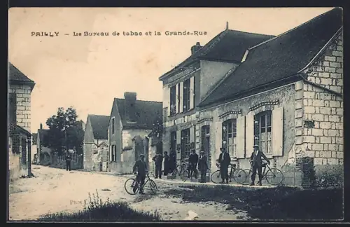 AK Pailly, Le Bureau de tabac et la Grande-Rue