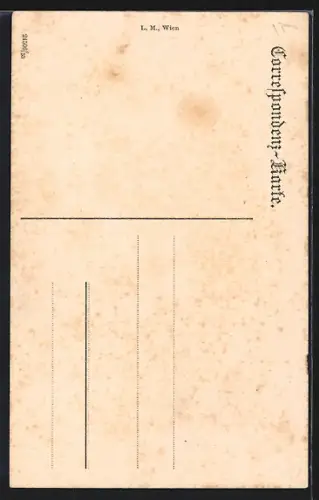 AK Wien, Unter Döbling, Klosterkirche mit Strasse