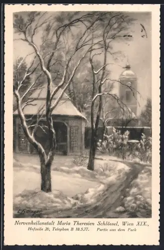 AK Wien, Nervenheilanstalt Maria Theresien Schlössel