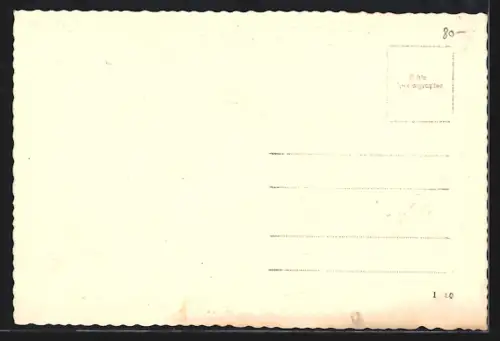 AK Wien-Sievering, Blick in eine kleine Gasse