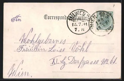 AK Wien-Am Himmel, Teilansicht