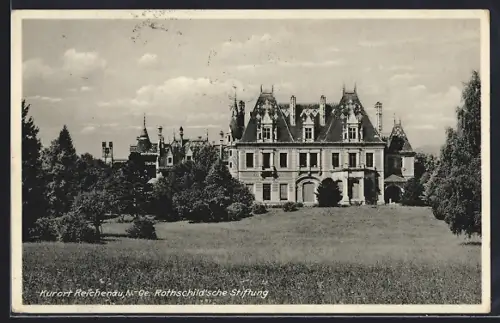 AK Reichenau /N.-Oe., Rothschildsche Stiftung