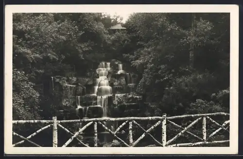 AK Wien, Türkenschanzpark, Wasserfall