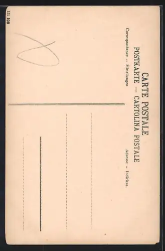 AK Süs, Ortsansicht mit Bergen