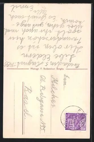 AK Preda, Ortsansicht von einer Anhöhe aus