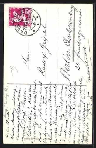 AK Albula-Bahn, Landwasser-Viadukt, Bergbahn