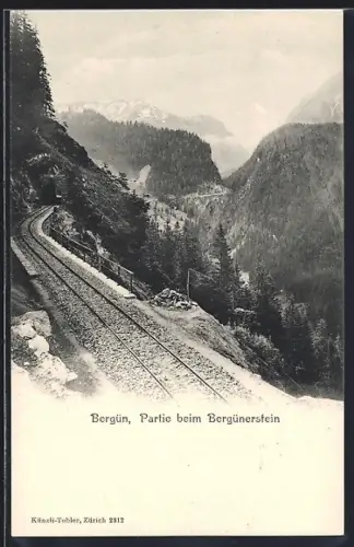 AK Bergün, Partie beim Bergünerstein