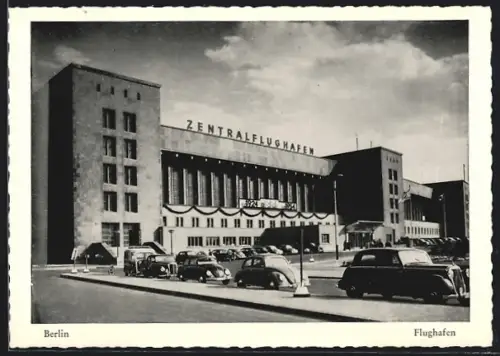 AK Berlin-Tempelhof, Zentalflughafen