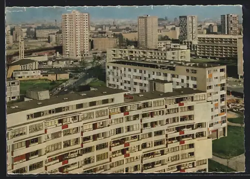 AK Berlin, Hochhhäuser im Hansaviertel