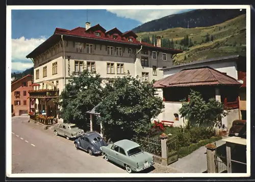 AK Bergün, Hotel Weisses Kreuz