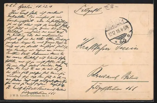 AK Berlin, Blick auf den Potsdamer Platz, Strassenbahn