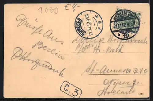 AK Berlin, Hotel Fürstenhof am Potsdamer Platz, Strassenbahn