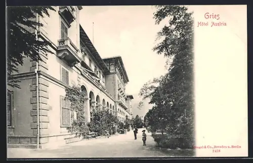 AK Gries, Hôtel Austria mit Anlagen