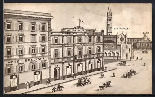 AK Firenze, Hotel Bonciani, Dir. A. Marelli