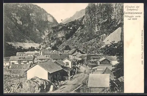 AK Balmalonesca /Traforo del Sempione, Panorama