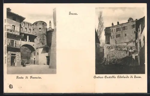 AK Susa, Porta di Francia, Antico Castello Adelaide di Susa