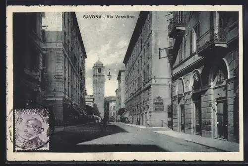 AK Savona, Via Verzelino