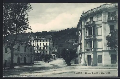AK Alassio, Hotel Concordia, Piazza Airaldi, Viale Gibb.
