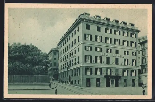 AK Genova, Hotel Astoria & Belgrano, Piazza Brignole-Via Serra N. 1