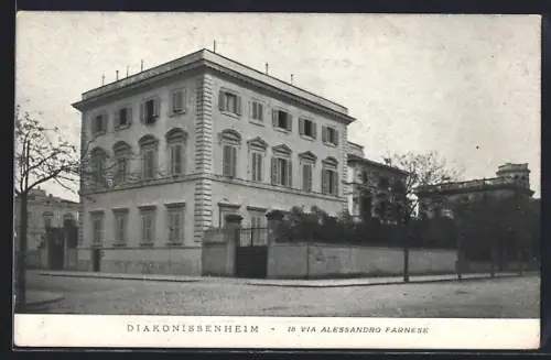 AK Roma, Diakonissenheim, 18 Via Alessandro Farnese