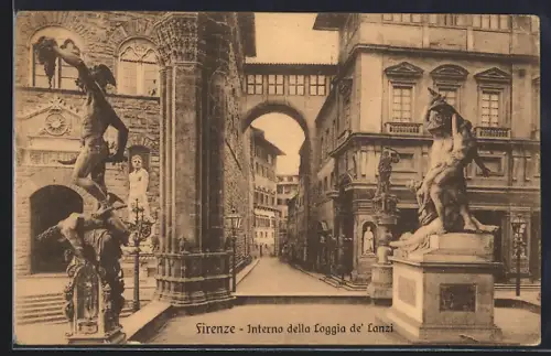 AK Firenze, Interno della Loggia de` Lanzi