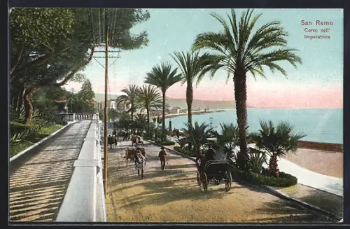 AK San Remo, Corso dell` Imperatrice
