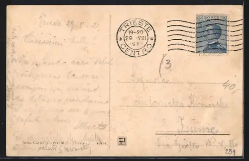 AK Trieste, Piazza Unità