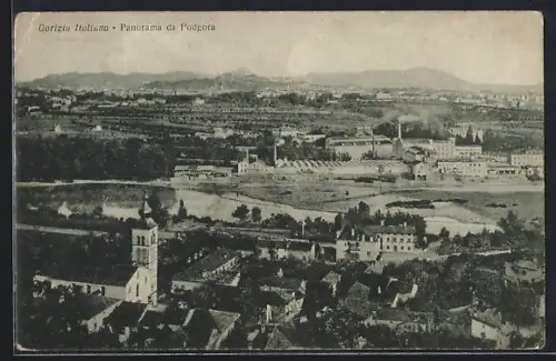 AK Gorizia Italiana, Panorama da Podgora