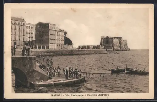 AK Napoli, Via Partenope e Castello dell `Ovo, Pescatori