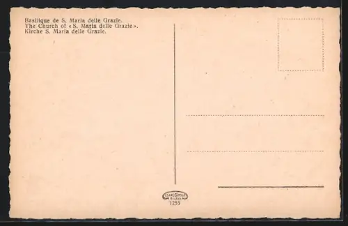 AK Milano, Basilica di S. Maria delle Grazie