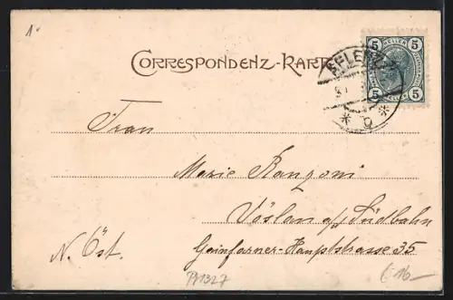 AK Aflenz, Ortsansicht von Norden