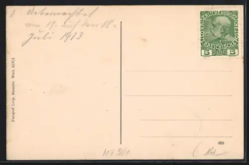 AK St. Aegyd am Neuwalde, Terz, Gasthof von Leopold Schrittwieser